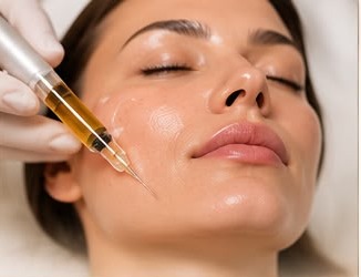 Plasma rico en plaquetas facial